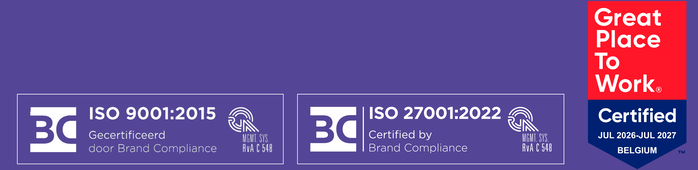 2026 Great place to work and ISO logos 2