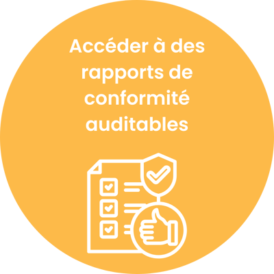Accéder à des rapports de conformité auditables