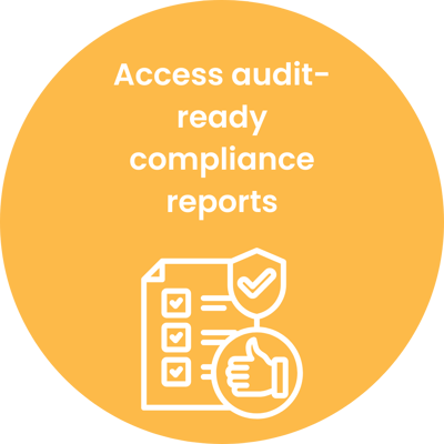 Access audit-ready compliance reports circle (1)