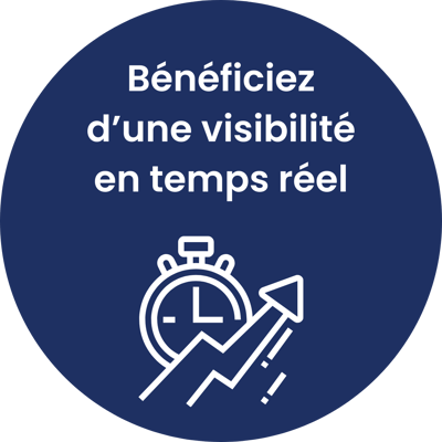Bénéficiez d’une visibilité en temps réel