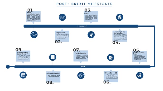 Brexit timeline January 1