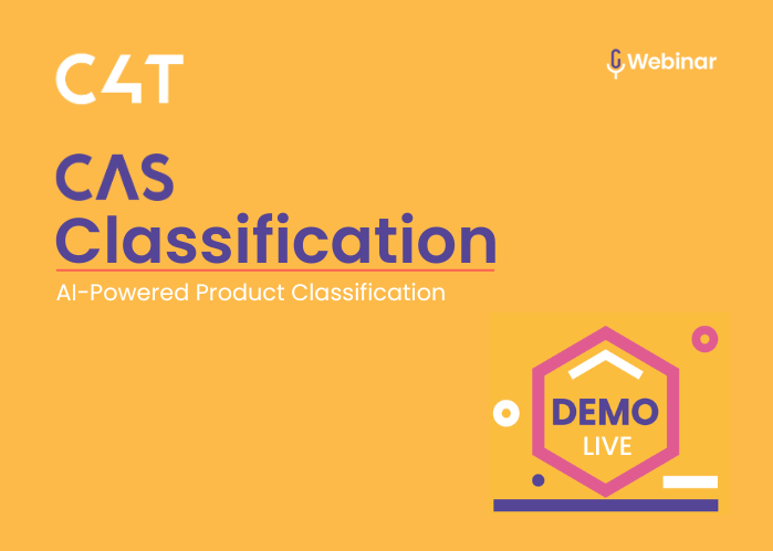 CAS Classification webinar on demand