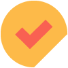 C4T Emoji_Tick1_Yellow Orange