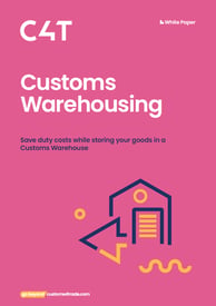 Save costs while storing your goods with Customs Warehousing