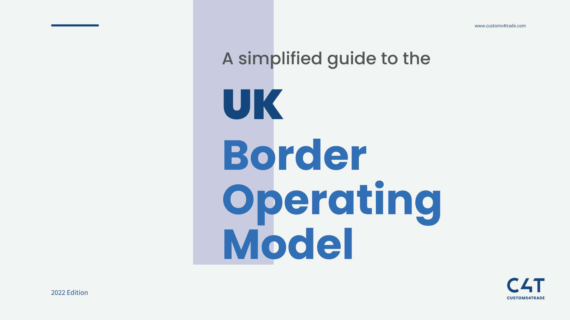 2022 - UK Border Operating Model - 16-9_Cover